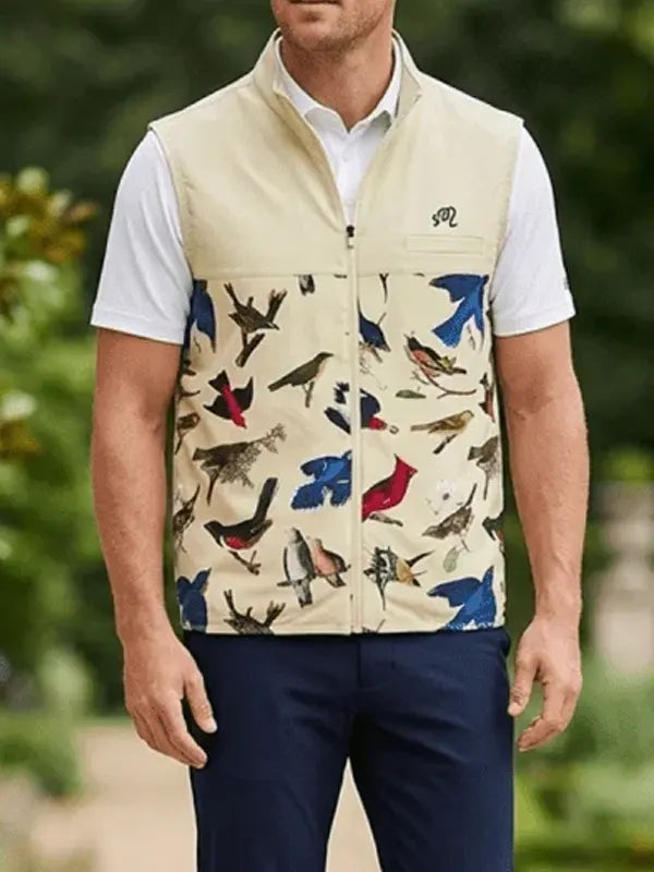 Malbon Birds Of Georgia Vest