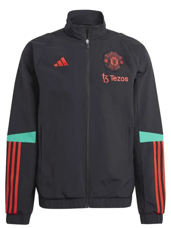 Manchester United Black Presentation Jacket