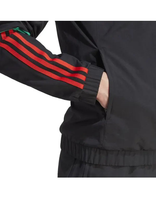 Manchester United Black Presentation Jacket1