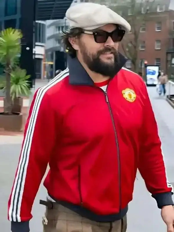 Manchester United Jason Momoa Red Track Jacket