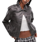 Marshals S01 Ash Santos  Leather Jacket