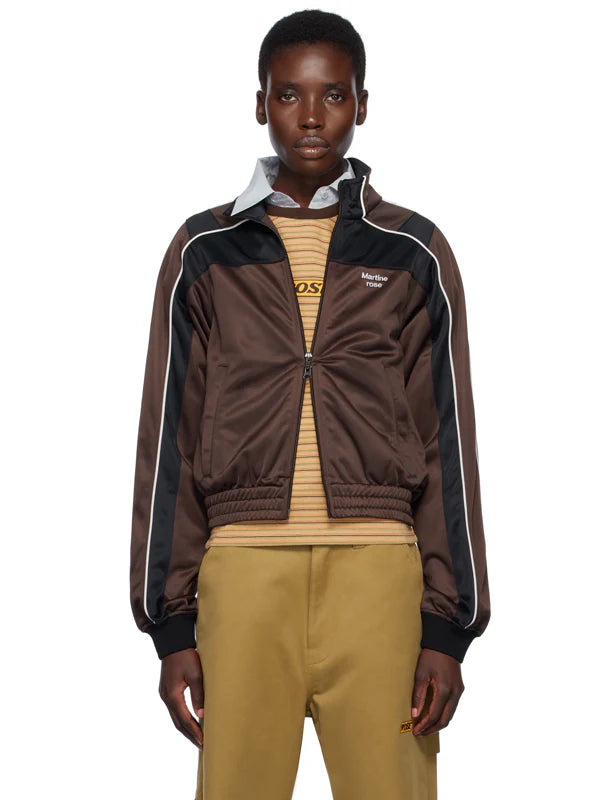 Martine-Rose-Shrunken-Brown-Track-Jacket