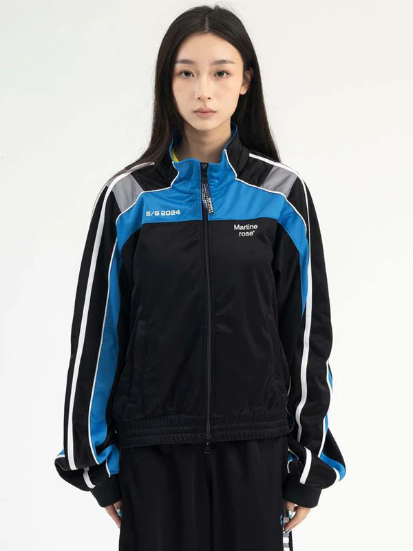 Martine-Rose-Shrunken-Track-Jacket-Black-Blue