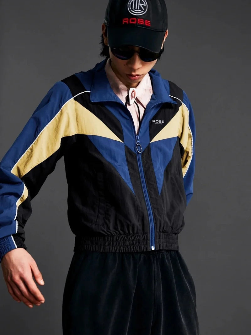 Martine-Rose-Shrunken-Track-Jacket-Black-Yellow