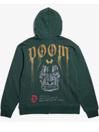 Marvel Doctor Doom Distressed Print Zip-up Hoodie