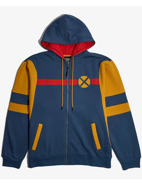 Marvel X-Men Colorblock Zip-Up Hoodie