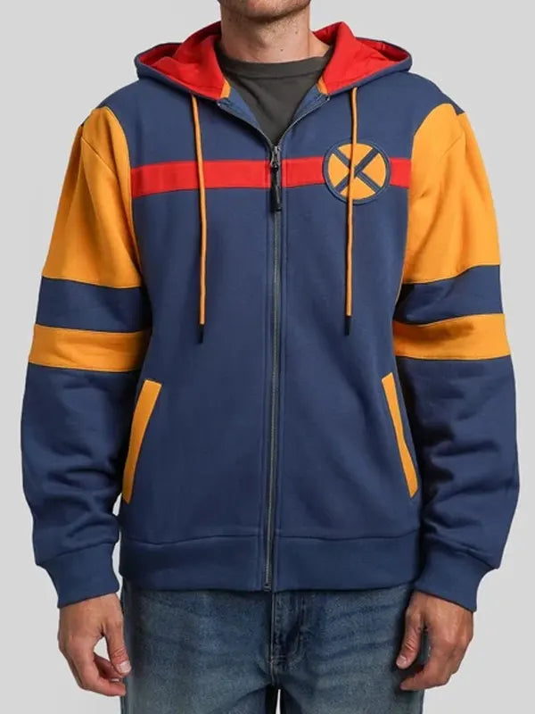 Marvel X-Men Colorblock Zip-Up Hoodie