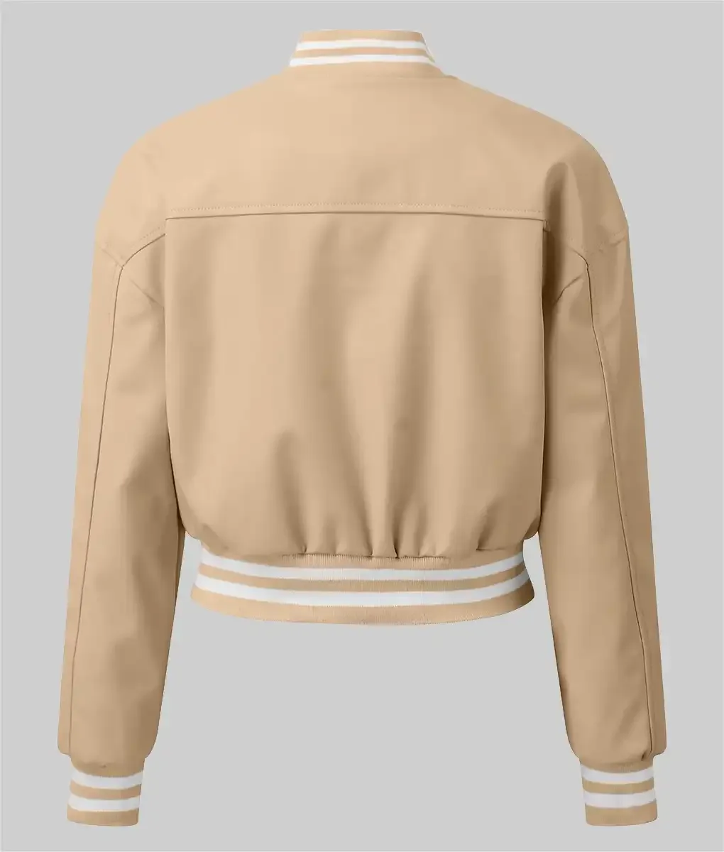 Mary-Womens-Beige-Leather-Varsity-Jacket