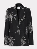 The Young and the Restless Jess Walter Black Embellished Blazer