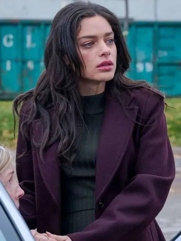 Memory-Of-A-Killer-S01-Odeya-Rush-Wool-Coat