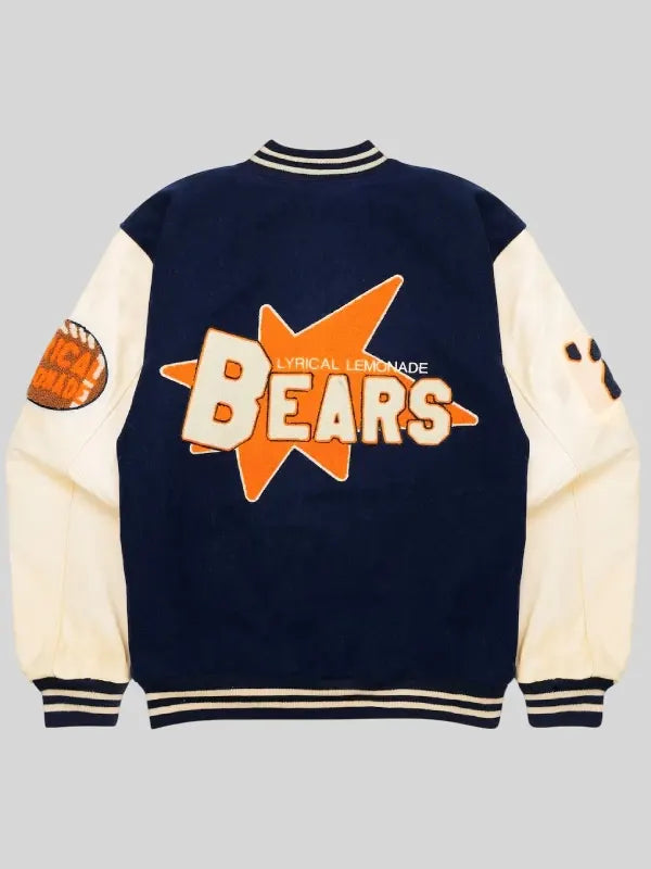 Lyrical Lemonade X Chicago Bears Letterman Varsity Jacket
