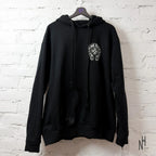 Men's Chrome Hearts zip-up hoodie