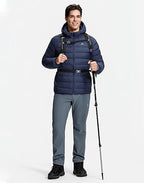 Pioneer Camp Men's Lightweight Packable Puffer Jacket