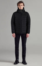 Men's Lightweight Packable Puffer Jacket With Hood
