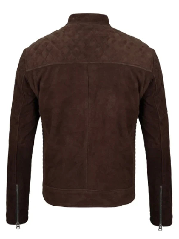 Men’s Classic Brown Suede Jacket Buy