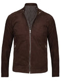 Men’s Classic Brown Suede Jacket