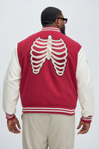 Men's-Fashion-Nova-Skeleton-Jacket-Red-And-White