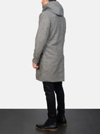 Mens Grey Duffle Coat Buy
