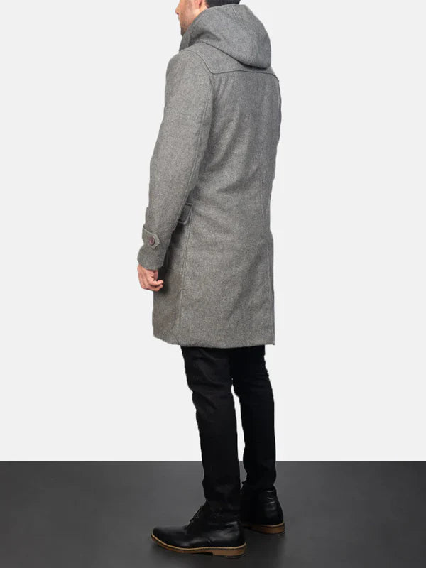 Mens Grey Duffle Coat Buy