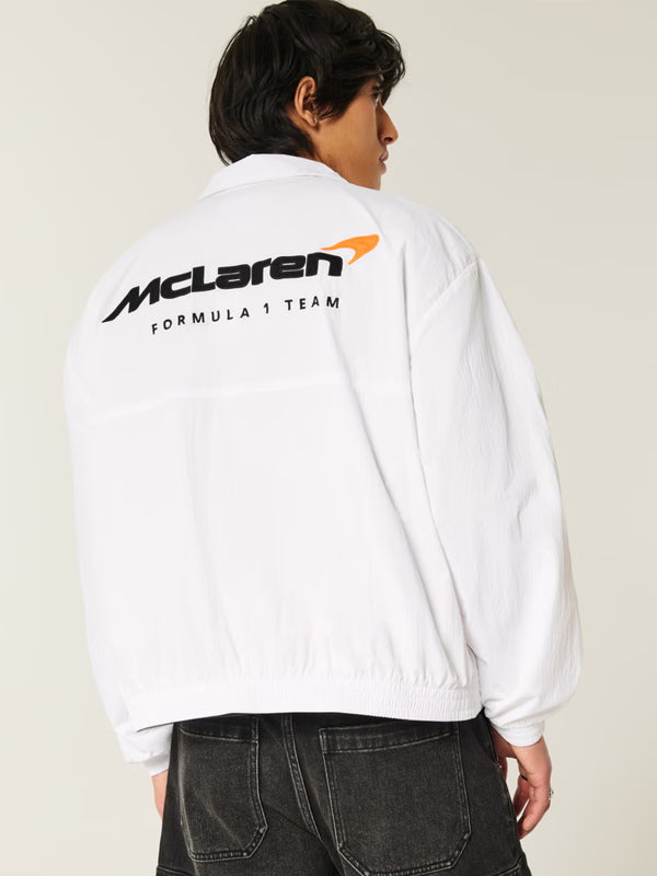 Mens-Hollister-Mclaren-Jacket-White