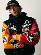 Mens-Kith-Mickey-Mouse-Leather-Jacket