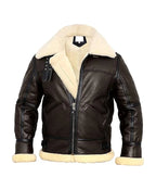 Men’s Leather B3 Bomber RAF Pilot Jacket
