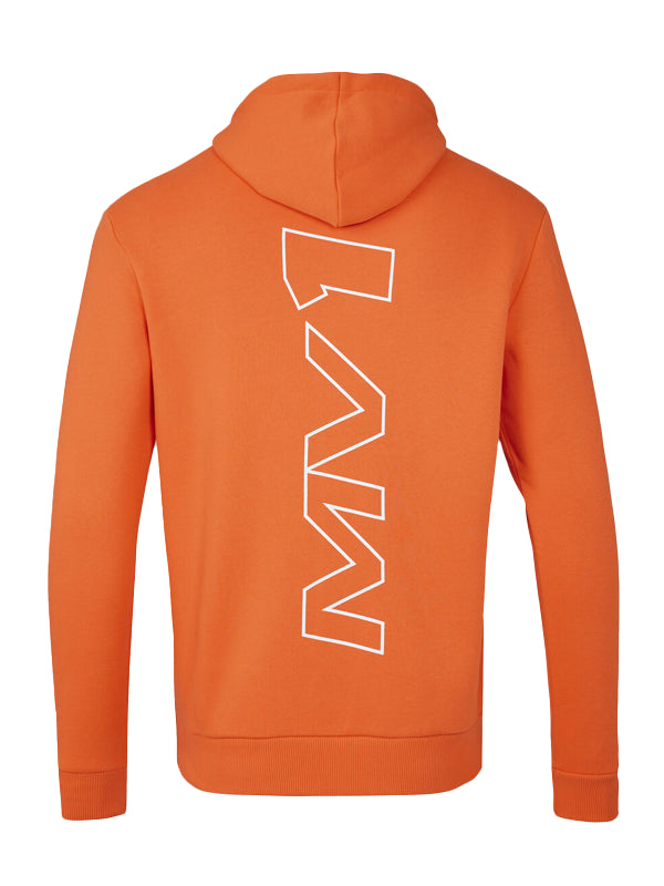 Mens-Max-Verstappen-Orange-Hoodie