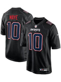 Mens-Nike-Drake-Maye-Carbon-Black-New-England-Patriots-Fashion-Game-Jersey