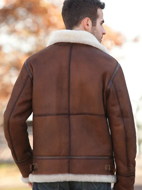 Mens-Overland-Jason-Sheepskin-B-3-Bomber-Jacket-Back
