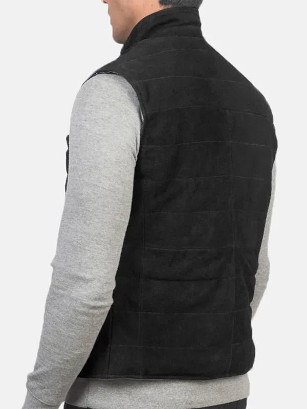 Men's Suede Vest For Sale