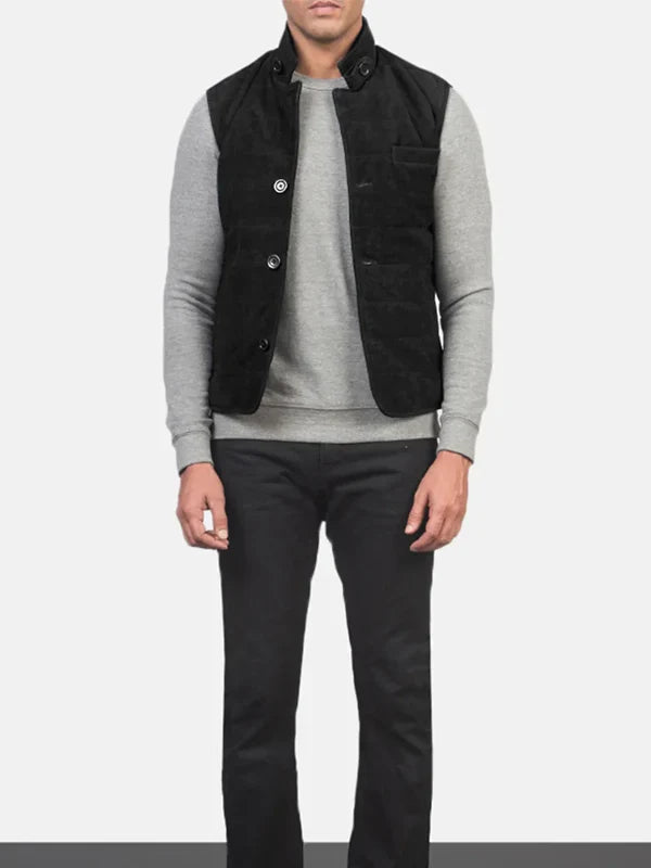 Men's Suede Vest Sale
