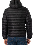 Mens Lacoste Puffer Jacket Black