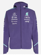 Mercedes AMG F1 Vanda Bloom Team Rain Purple Jacket