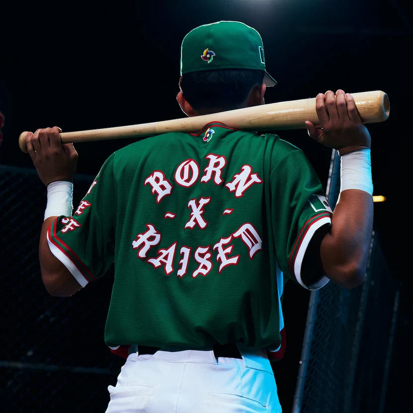 Mexico Baseball Nike x Born x Raised 2026 World Baseball Classic Jersey - Green