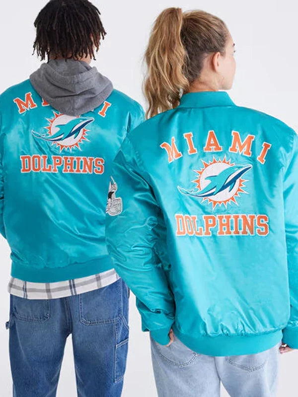 Miami Dolphins Bomber Jacket For Sale