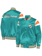 Miami Dolphins Satin Jacket