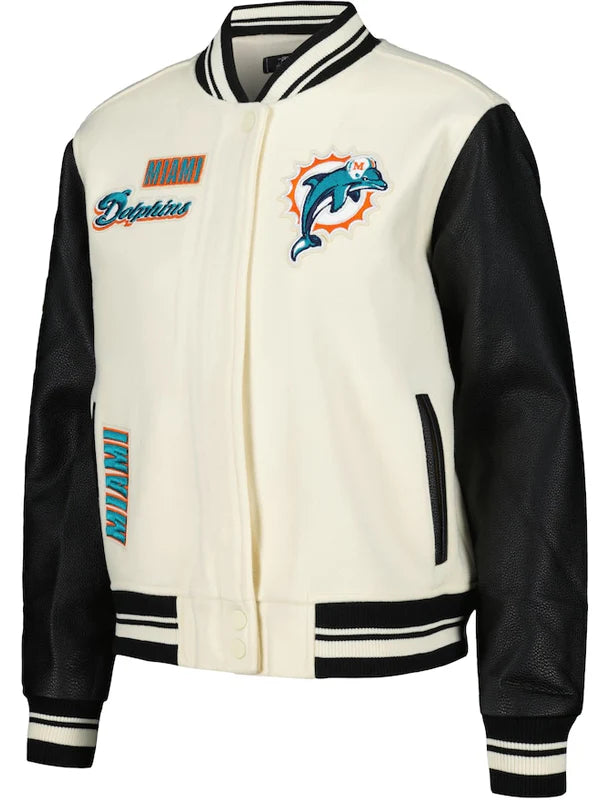 Miami Dolphins Varsity Jacket For Sale