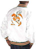 Miami Hurricanes Bomber Satin Jacket Buy