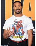 Michael B Jordan Spider-Man Premiere T-Shirt
