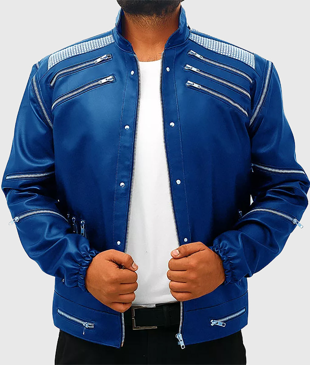 Michael-Jackson-Beat-It-Leather-Jacket-Blue-