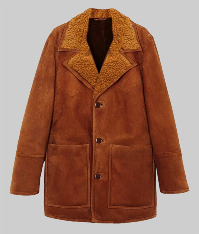 Seinfeld S09 Michael Richards Jacket With Shearling Collar