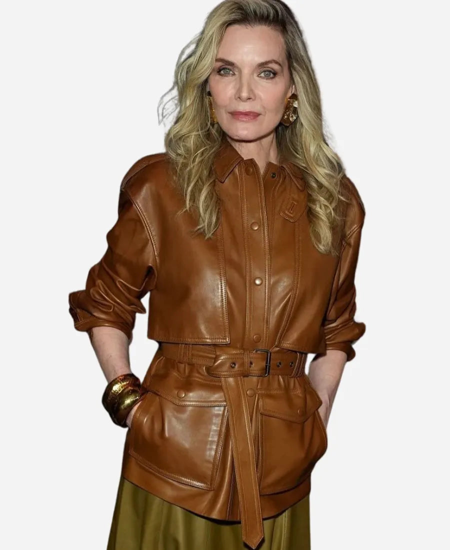 Michelle Pfeiffer The Madison Premiere Leather Jacket