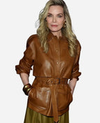 Michelle Pfeiffer The Madison Premiere Leather Jacket