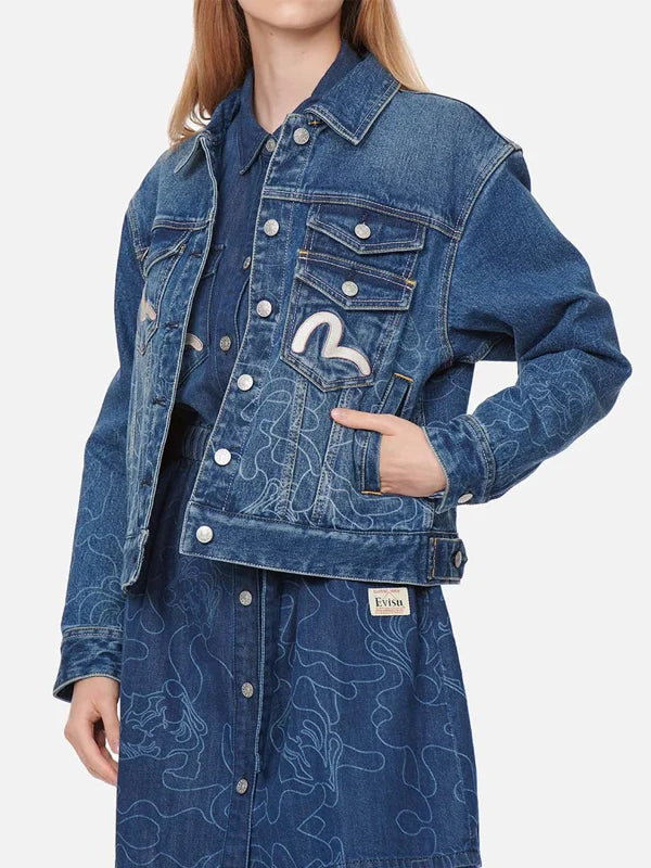 Mighty-Evisu-Denim-Jacket-Women