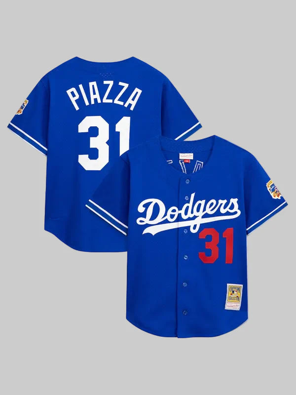 Mike-Piazza-Los-Angeles-Dodgers-Mesh-Batting-Practice-Royal-Jersey