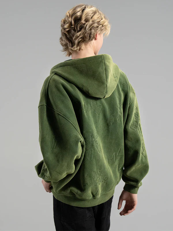 Minecraft-Sketch-Green-Hoodie-Back
