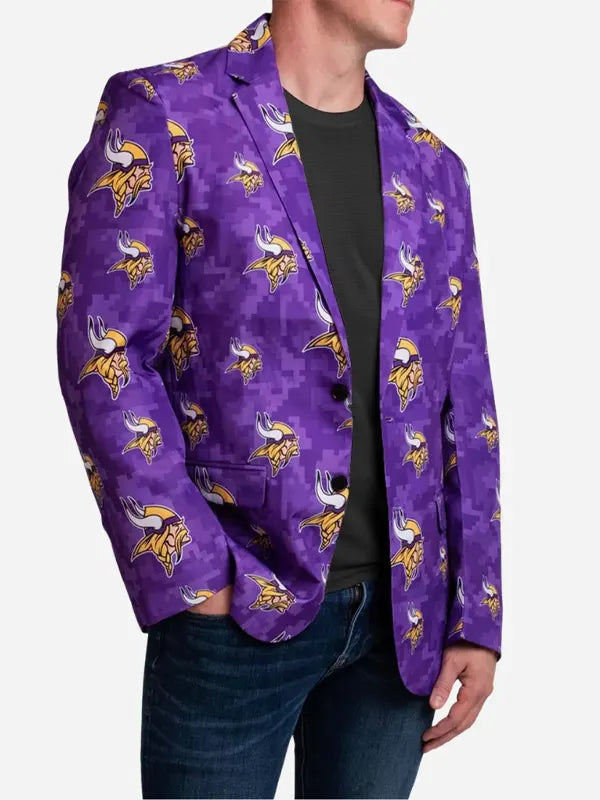 Minnesota Vikings Purple Blazer