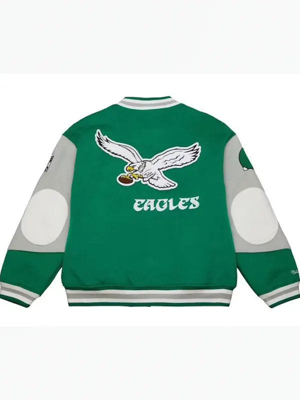 Mitchell And Ness Philadelphia Eagles Varsity Jacket