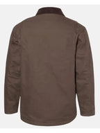 Moses Wilkinson Mens Brown Cotton Jacket Corduroy Collar