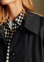 Modern Sezane black trench